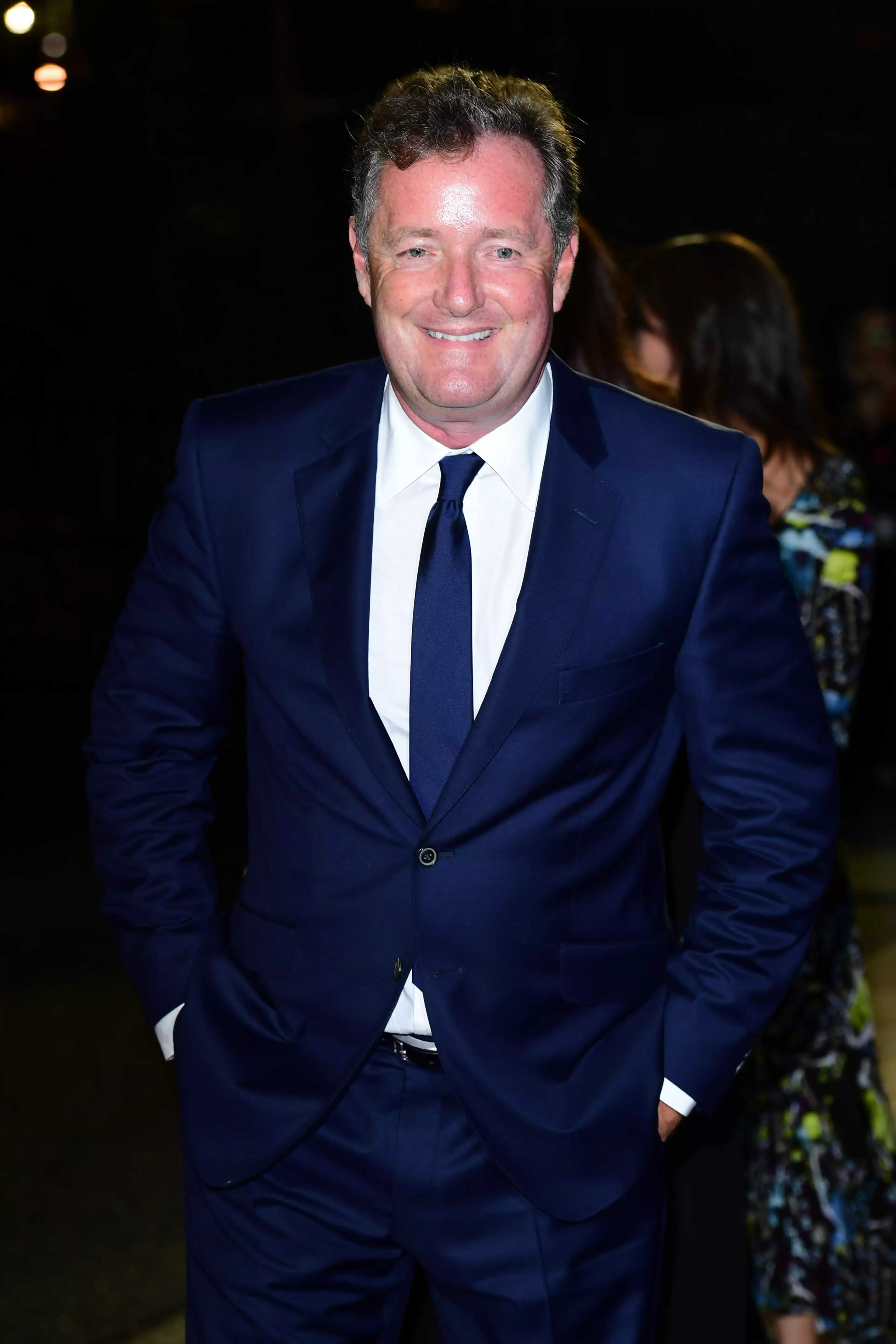 Piers Morgan branded the snap 'creepy'.