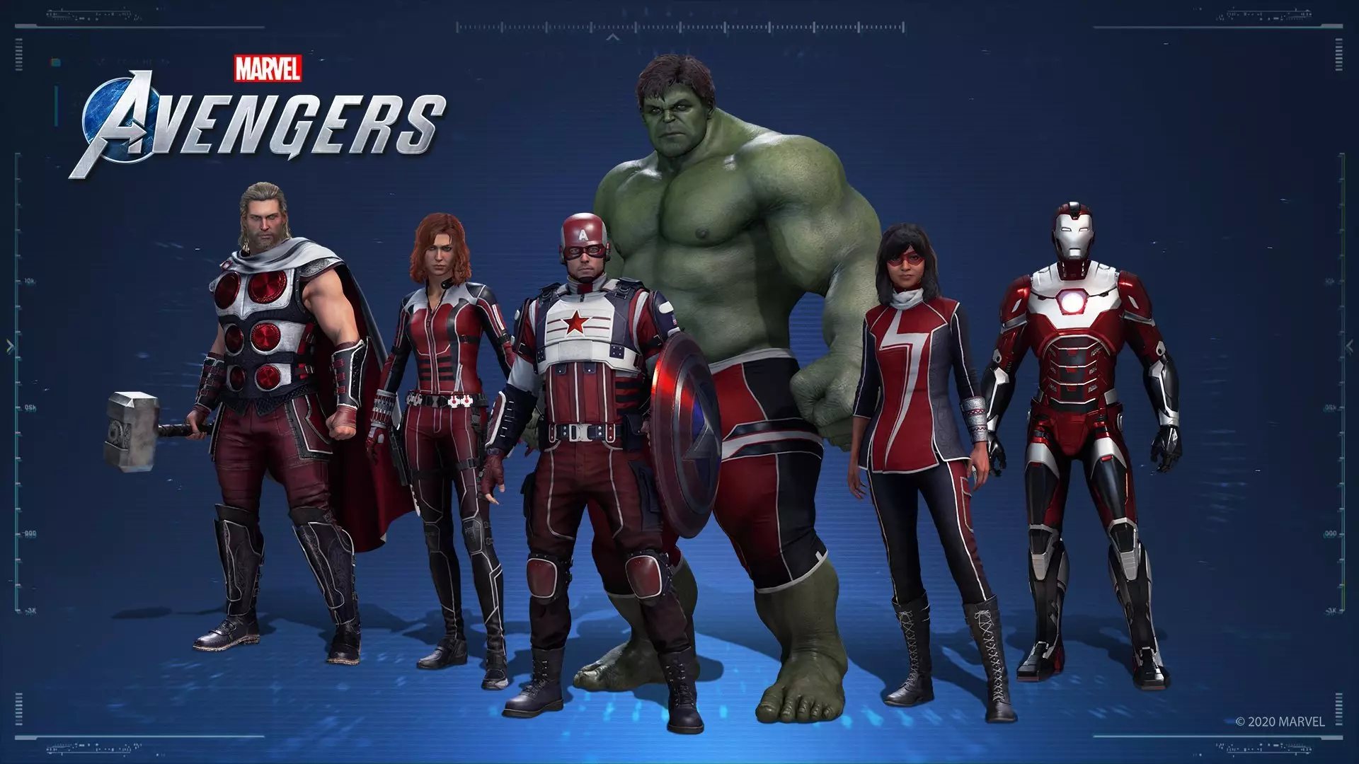 Marvel's Avengers - Virgin Media Outfits /