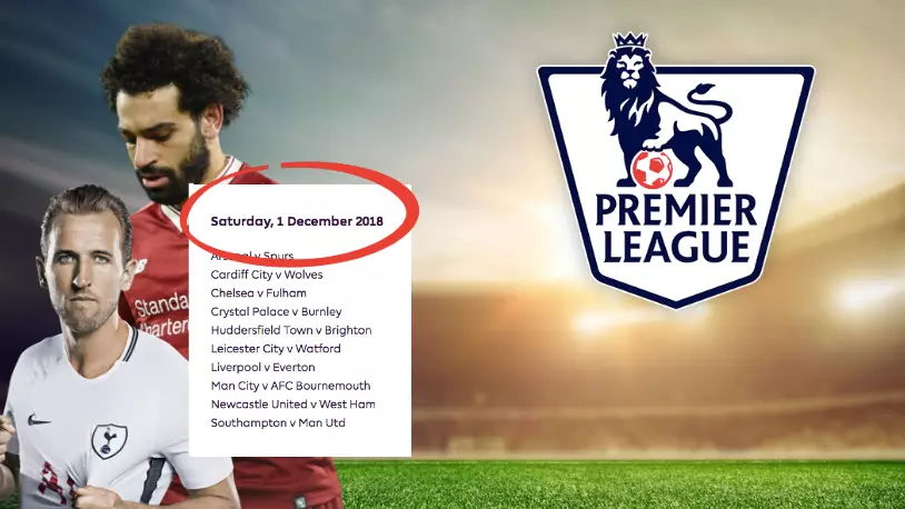 There's A Conspiracy Theory Surrounding The 2018/19 Premier League Fixture List 
