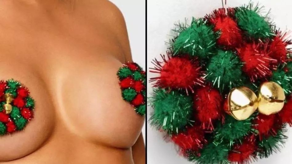 ​You Can Now Get Christmas Wreath Nipple Covers