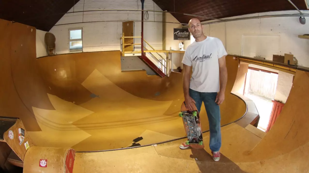 Mechanic Selling House Featuring Huge Homemade Indoor Skate Park
