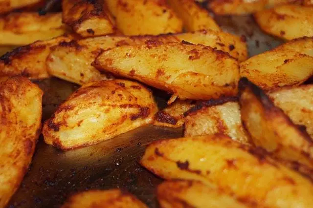 Roast potatoes took second place in the Twitter poll (