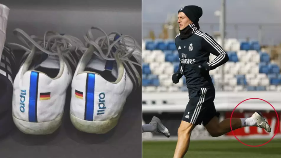 Toni Kroos Finally Changes His Boots After Wearing The Same Pair Since 2014 