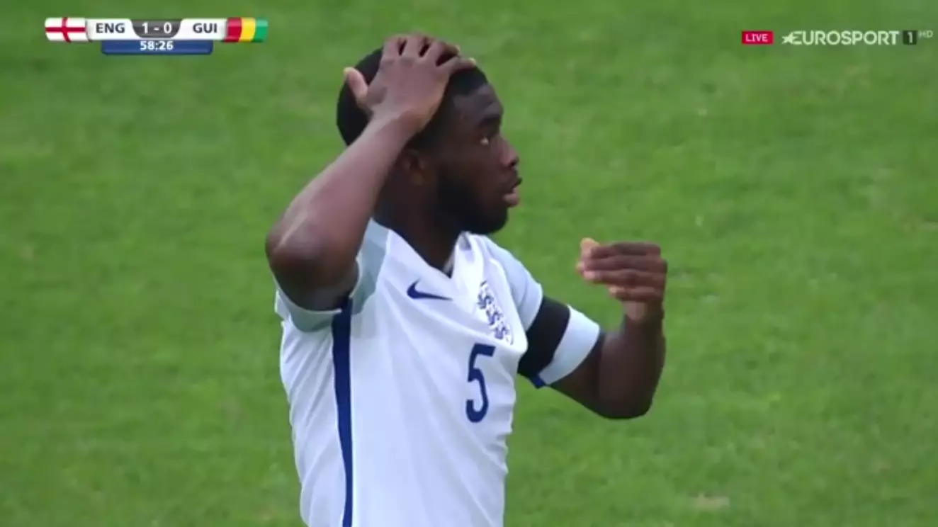 WATCH: England Under 20s Concede Farcical Own Goal
