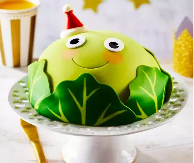 This Brussel Sprout cake is set to be a festive favourite too (