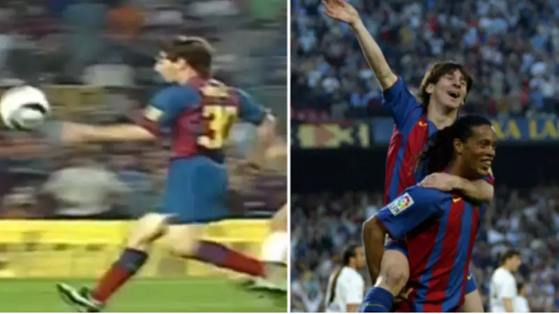 Lionel Messi Scored His First Barcelona Goal 14 Years Ago Today