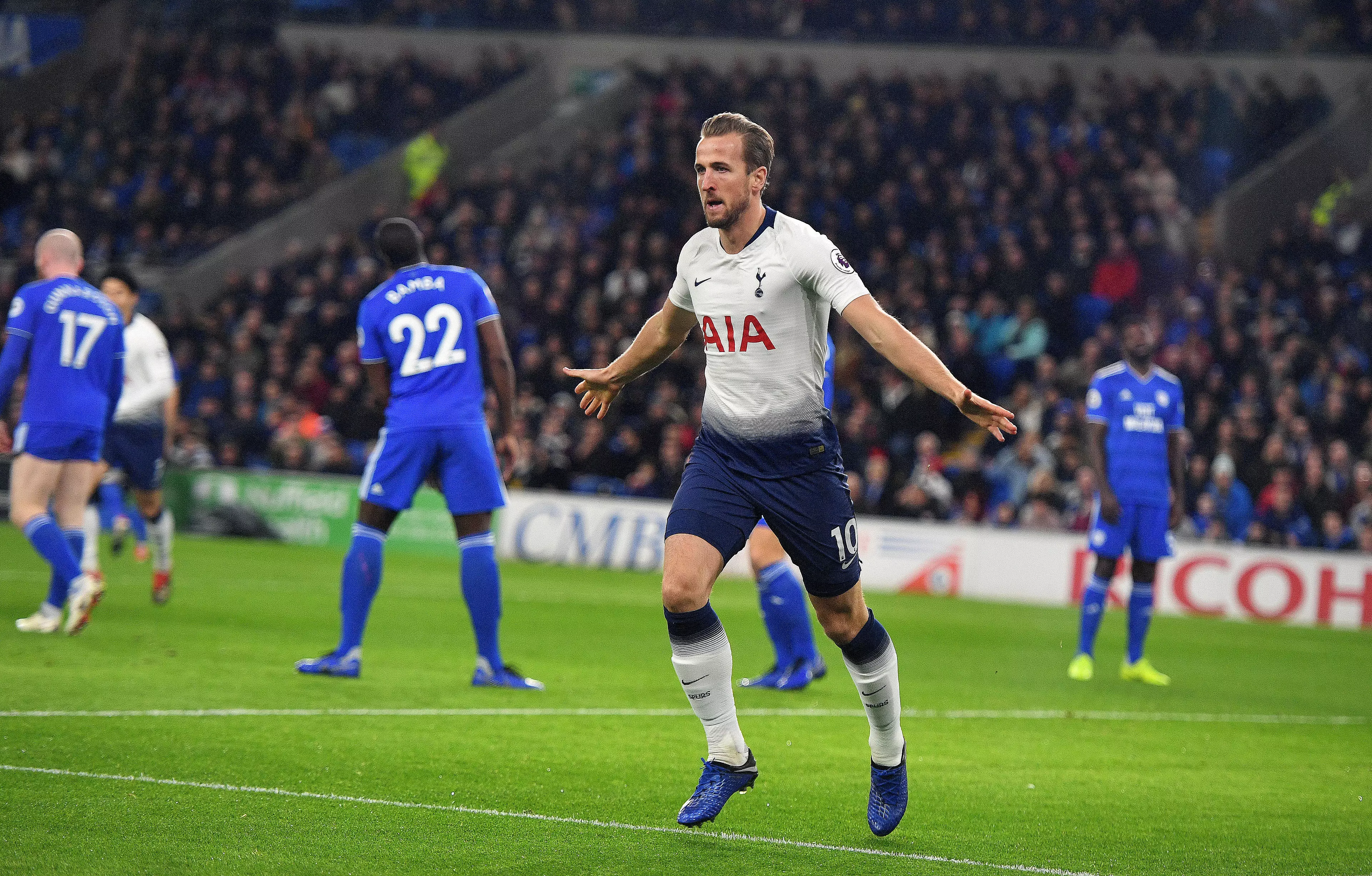 Kane has continued banging in the goals this season. Image: PA Images