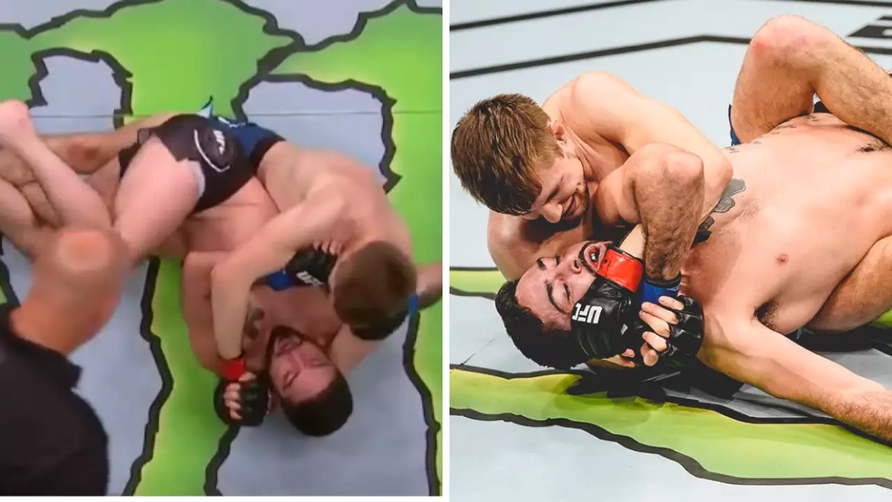 UFC Fighter Bryce Mitchell Finishes Matt Sayles With Rare 'Twister' Submission