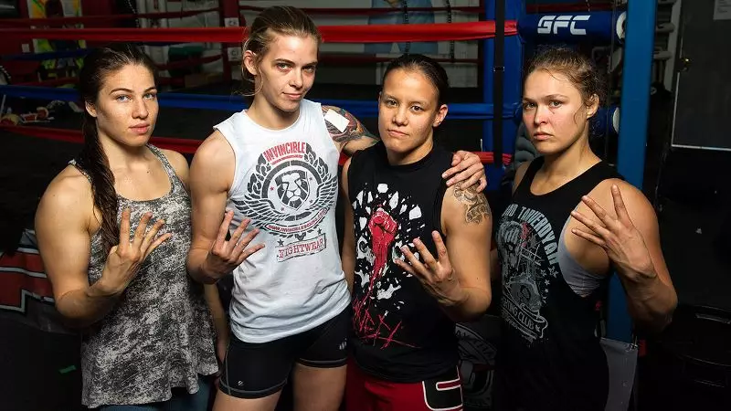 Ronda Rousey's MMA Teammate Attends WWE Tryout