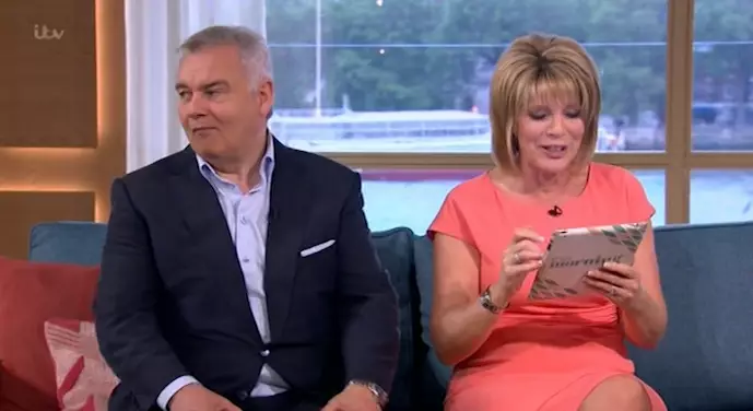 Eamonn Holmes' Reaction To A Woman Talking About 'Pleasuring Herself' On 'This Morning' Is Priceless