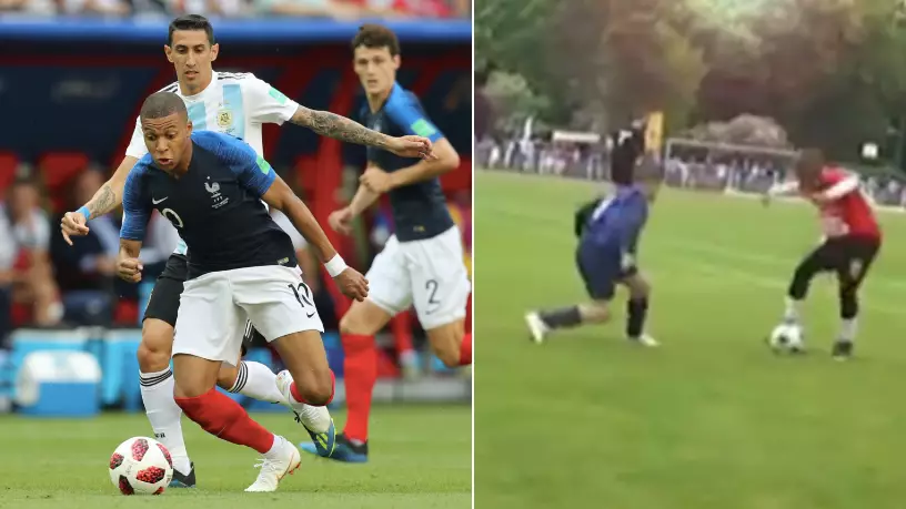 Footage Of A 9-Year-Old Kylian Mbappe Proves He Was Miles Ahead Of The Competition 