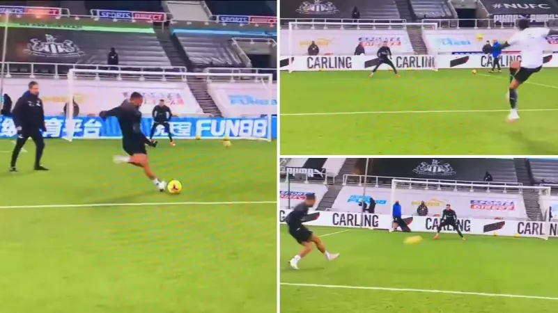 Footage Of Newcastle's Shooting Drill Before Leeds Game Is Going Viral For All The Wrong Reasons