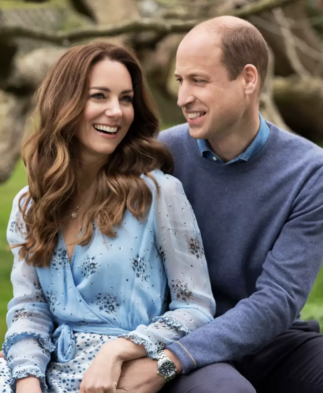 William and Kate sent their congratulations on social media (