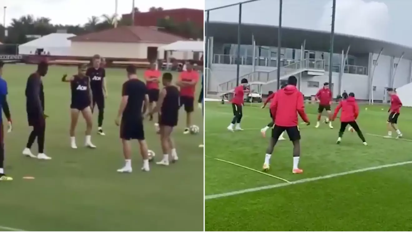 Video Shows The Difference In Manchester United's Rondo Under Jose Mourinho And Ole Gunnar Solskjaer