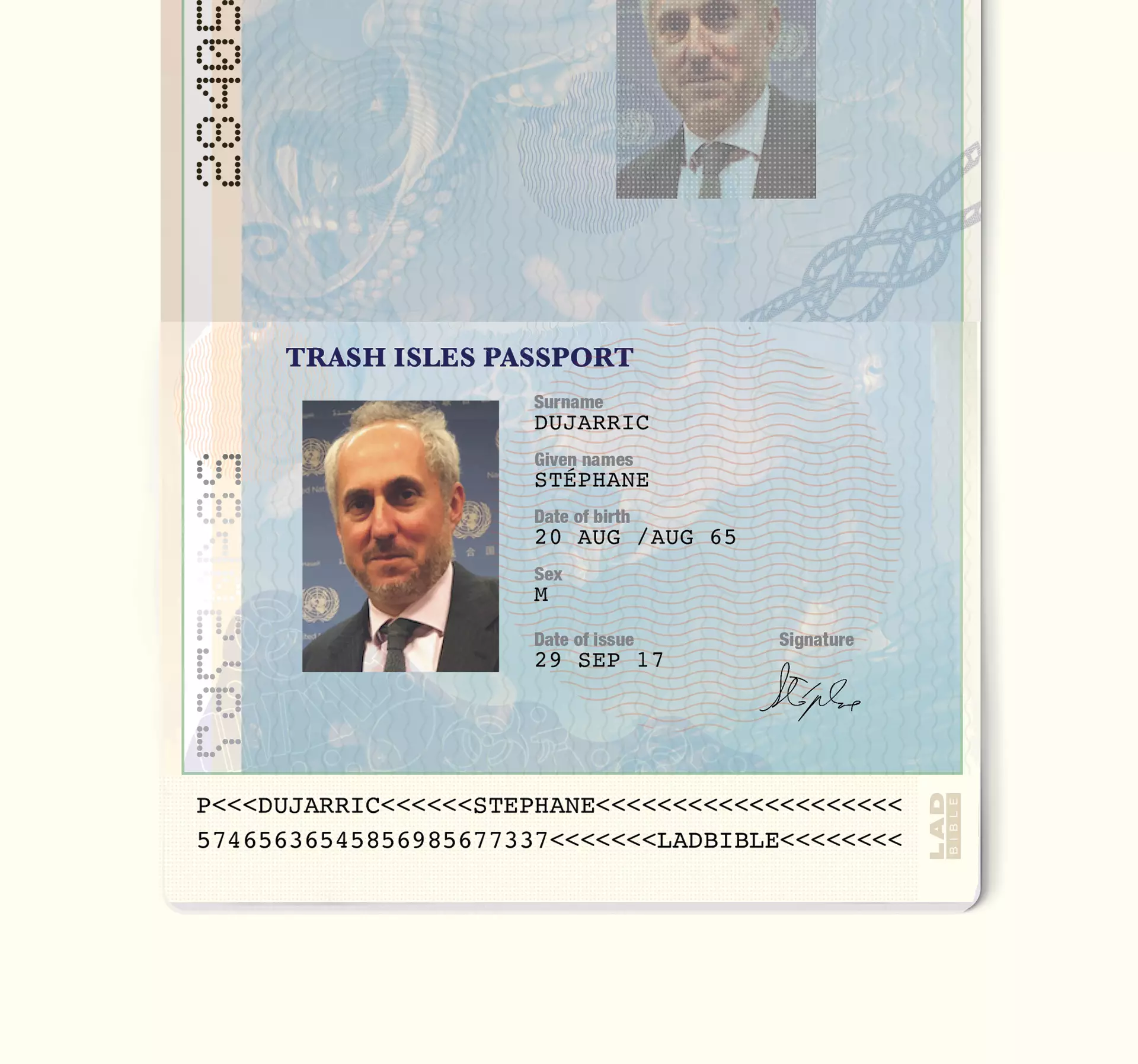 Trash Isles passport