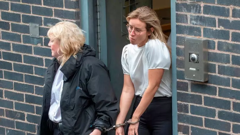 Prison Guard Who Had Sex With Inmate Cries As She Is Jailed 