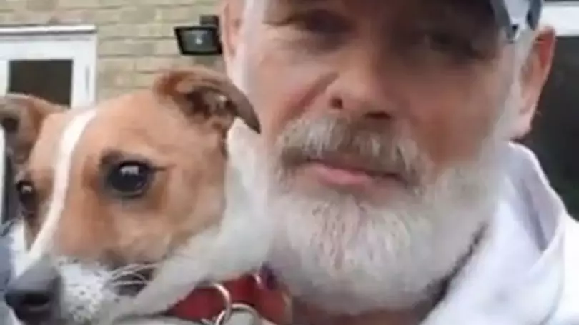 Dog Owner Reunited With Pet That Spent Three Days Trapped In Foxhole