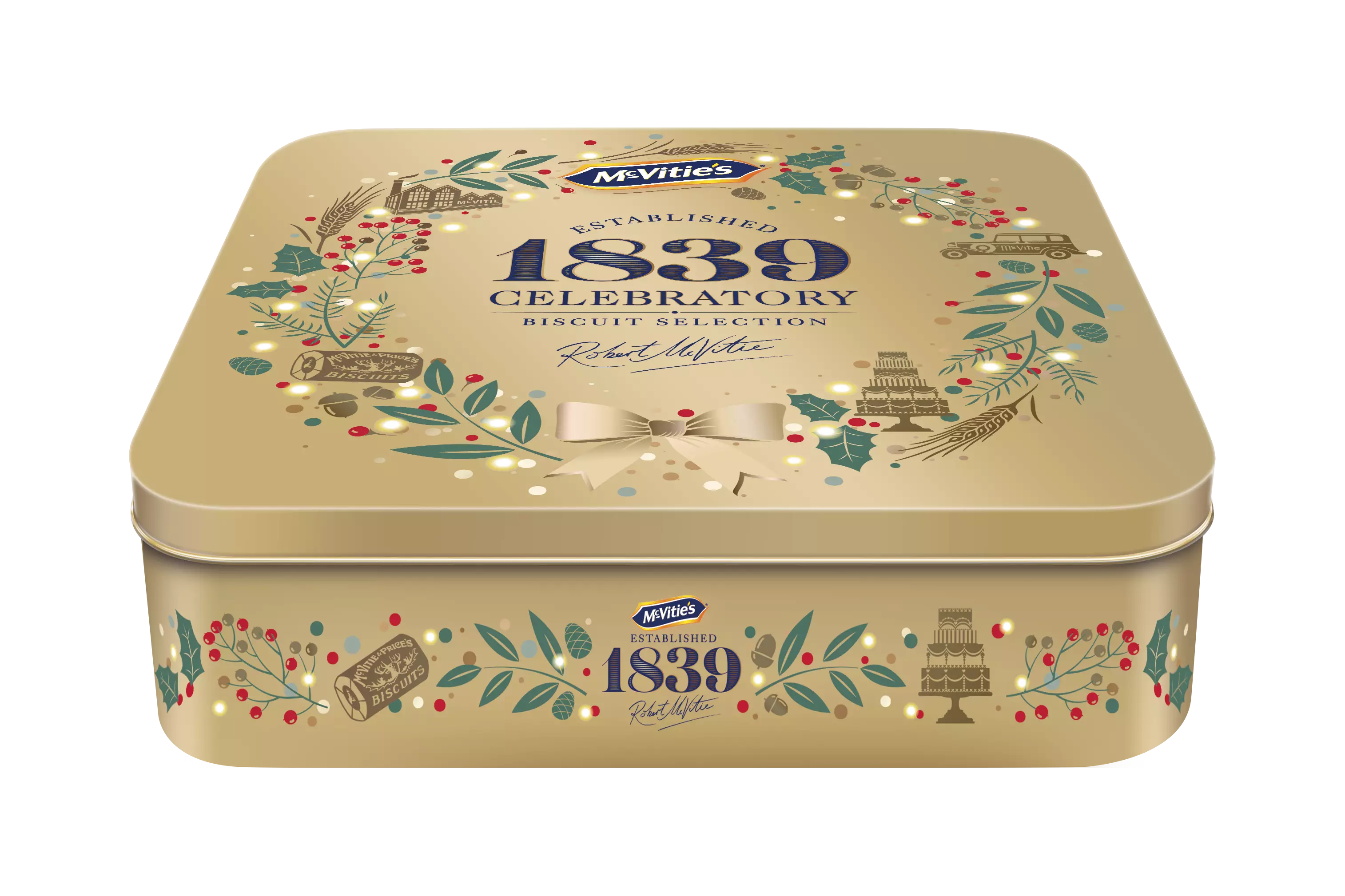 The heritage tin is another Christmas keepsake (