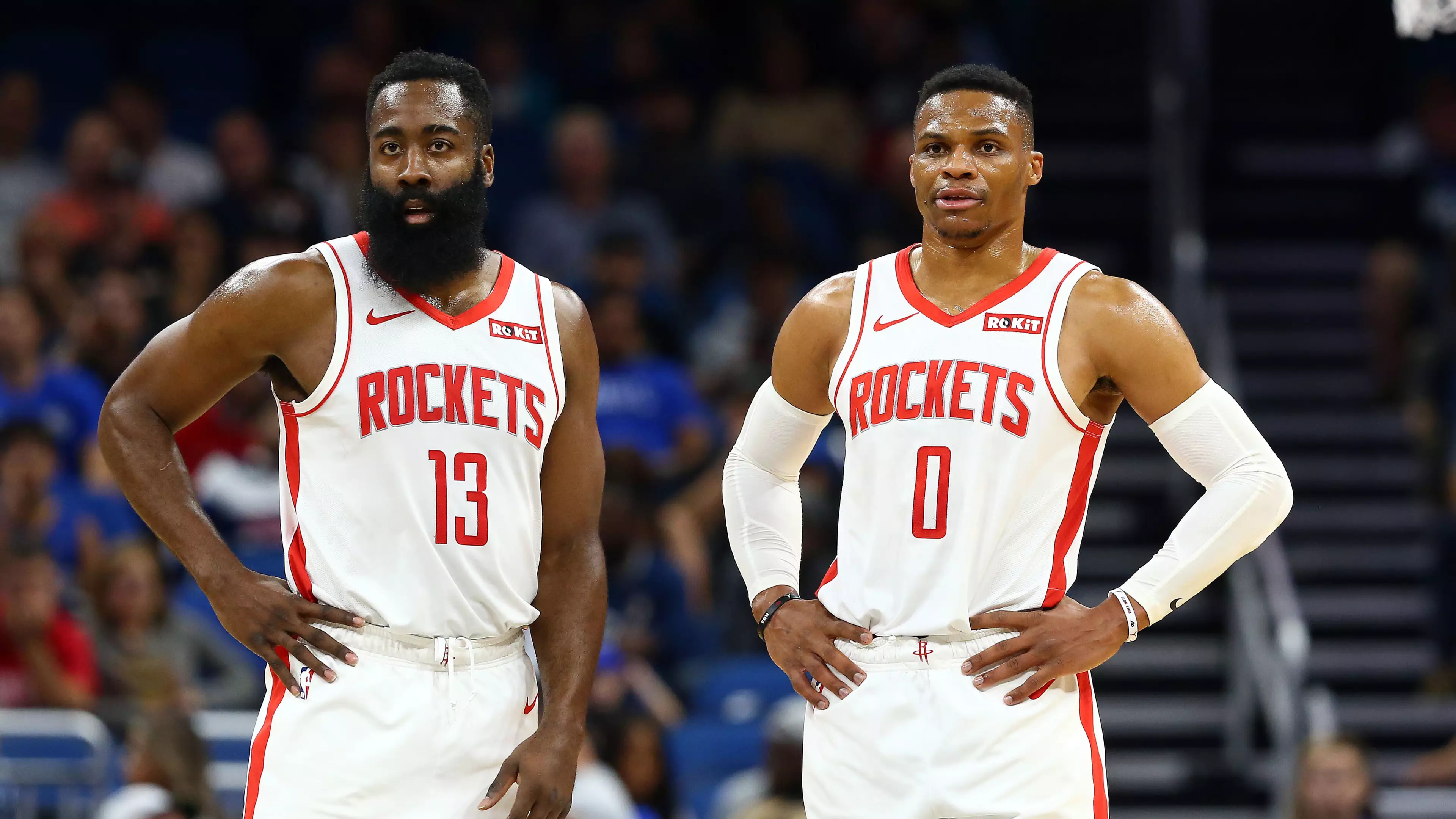 James Harden already has one foot out the door and Russell Westbrook only lasted one season in Houston.