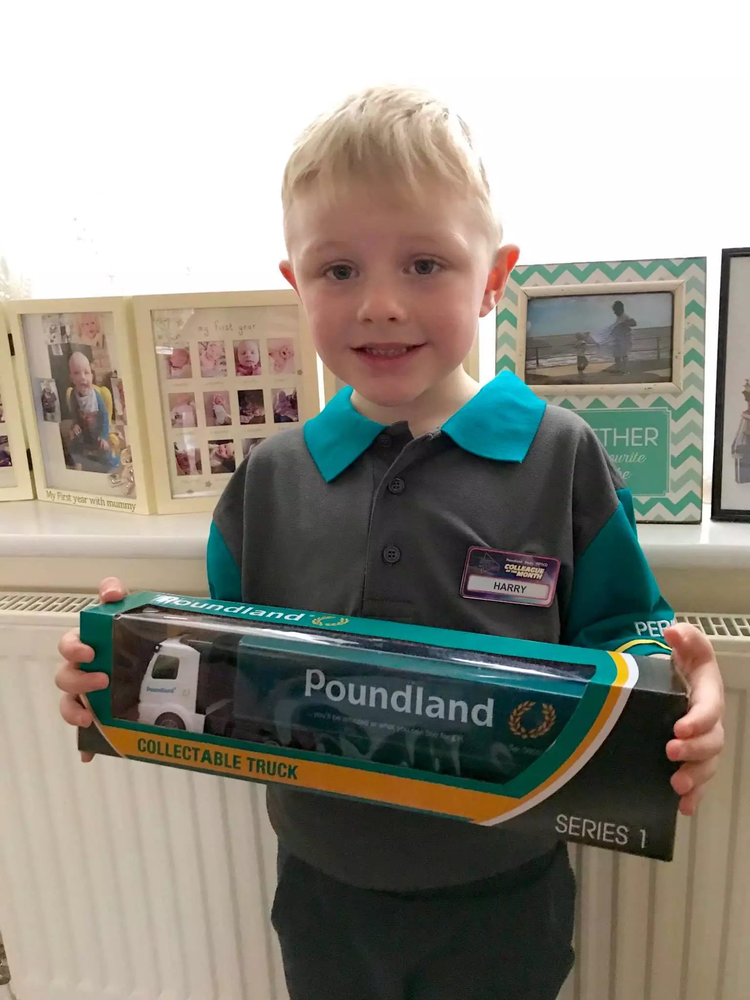 A local Poundland sent the superfan a fresh new uniform (
