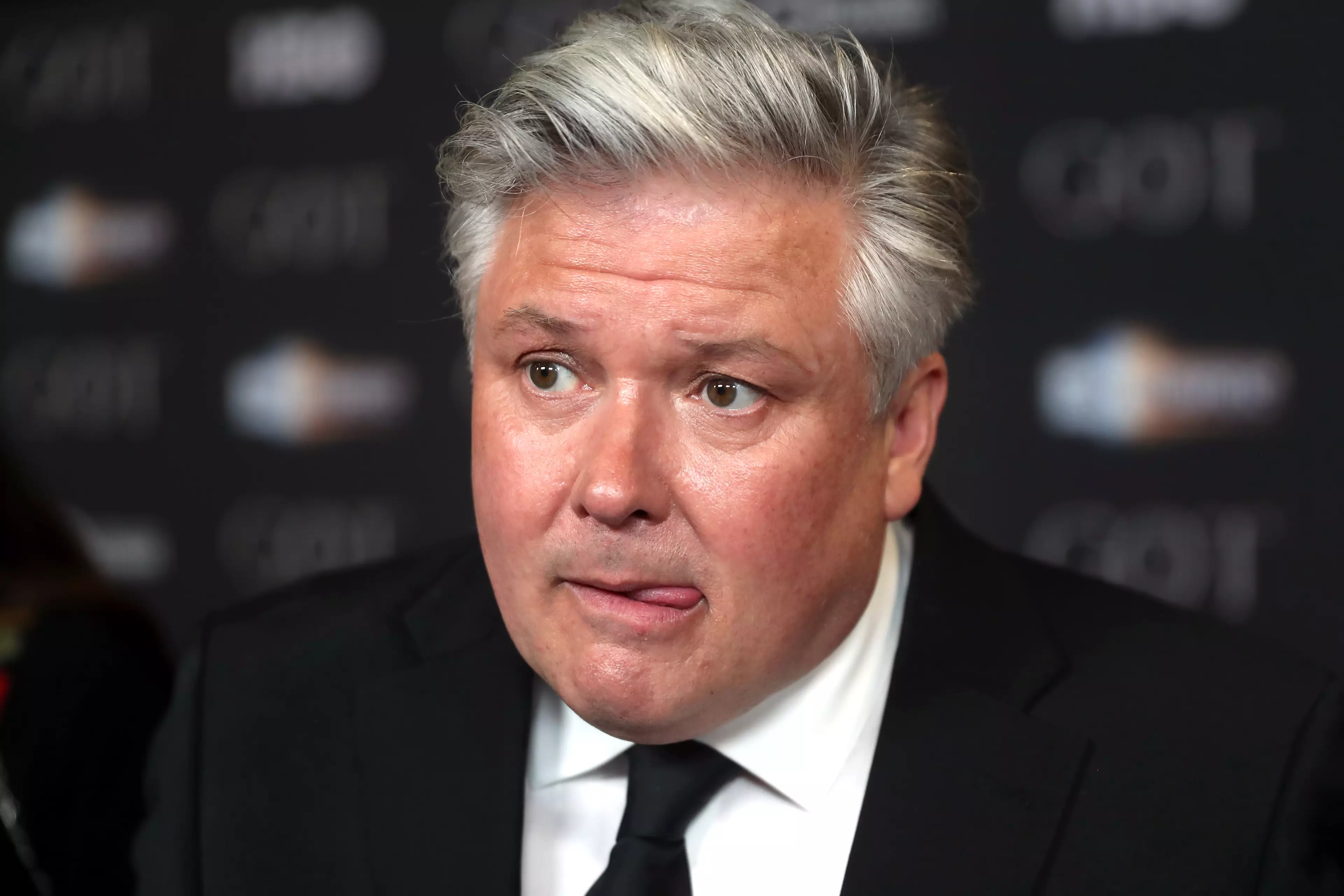 Conleth Hill looking guilty.