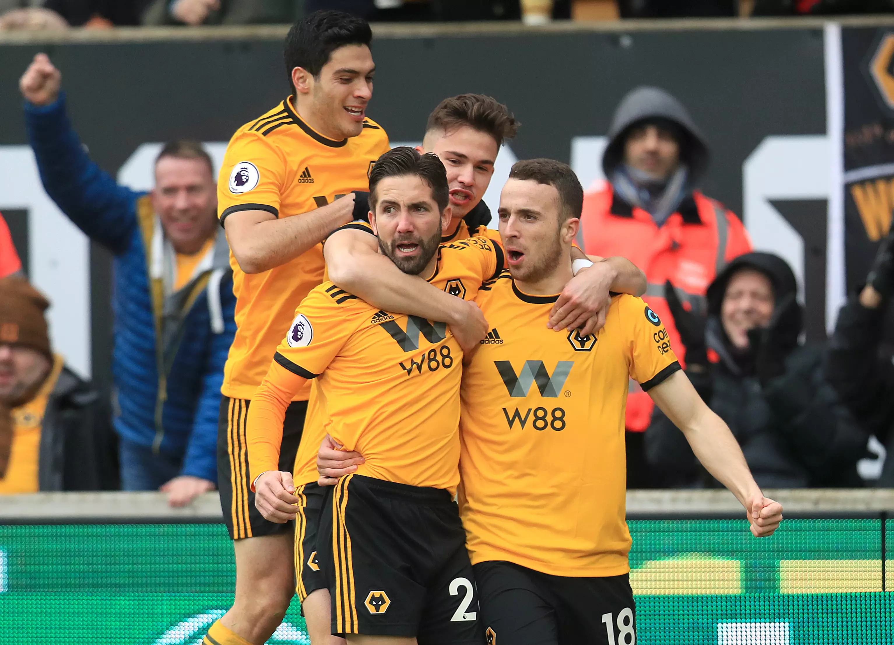 Jota’s Hat-Trick Seals Victory For Wolves Against Leicester City In 4-3 Thriller