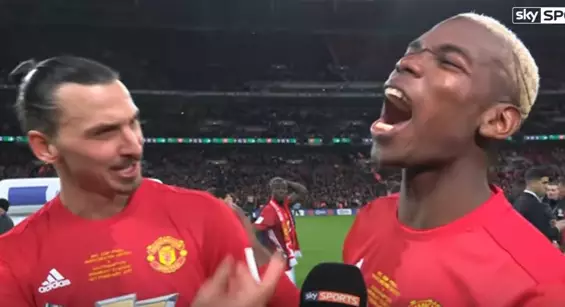 WATCH: Zlatan Ibrahimovic Brilliantly Reminds Paul Pogba He Came On A Free
