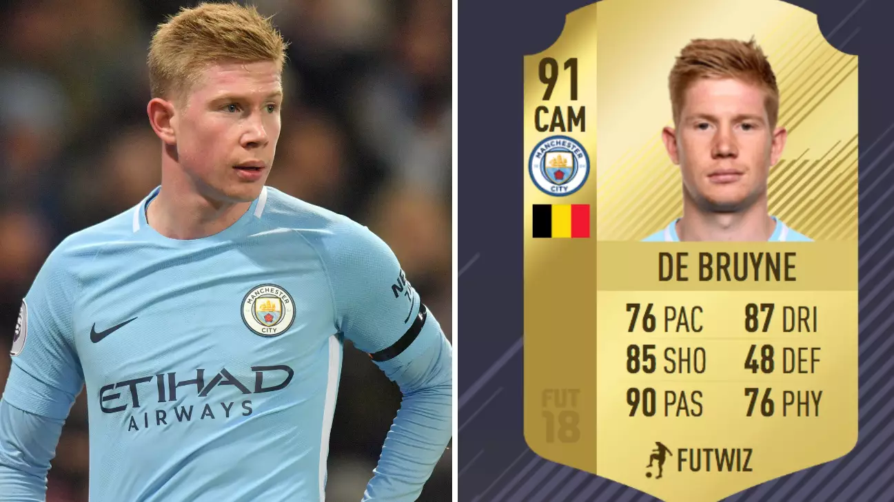 EA Sports Have Made The Perfect Change To Kevin De Bruyne On FIFA 18