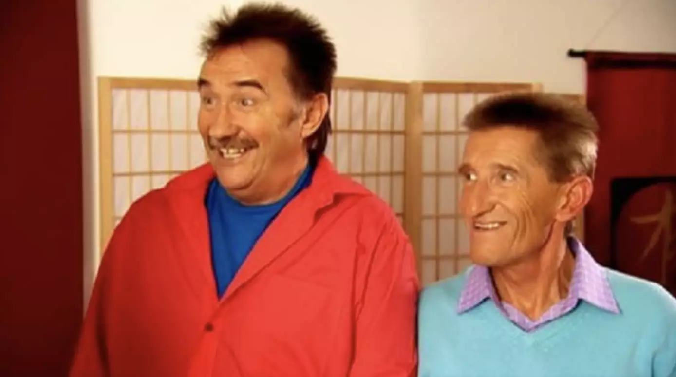Barry and Paul Chuckle in ChuckleVision.