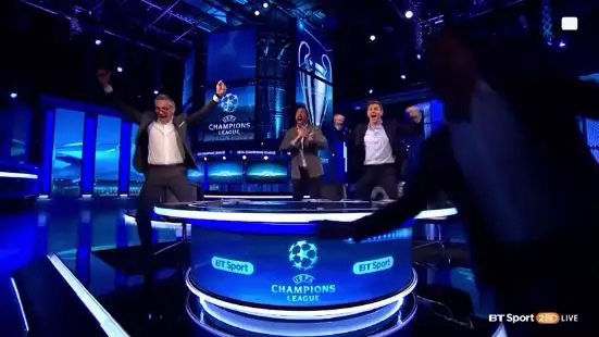 WATCH: BT Pundits Go Fucking Bananas After Sergi Roberto Winner