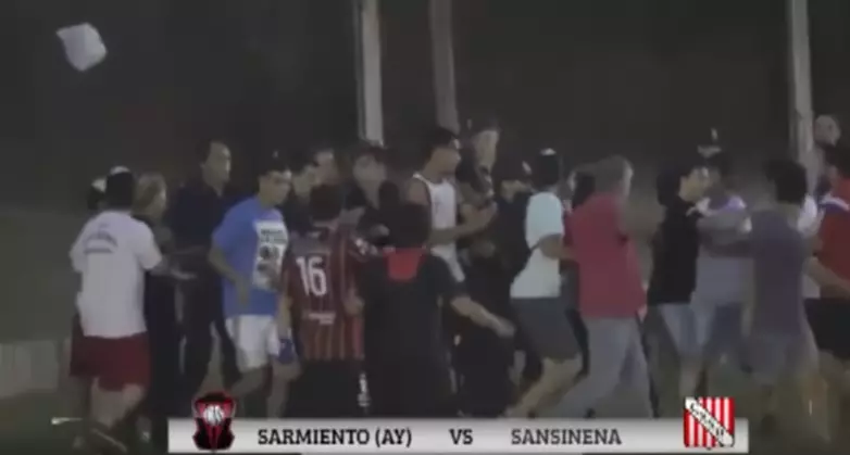 WATCH: Ugly Scenes In Argentina As Referee Is Attacked