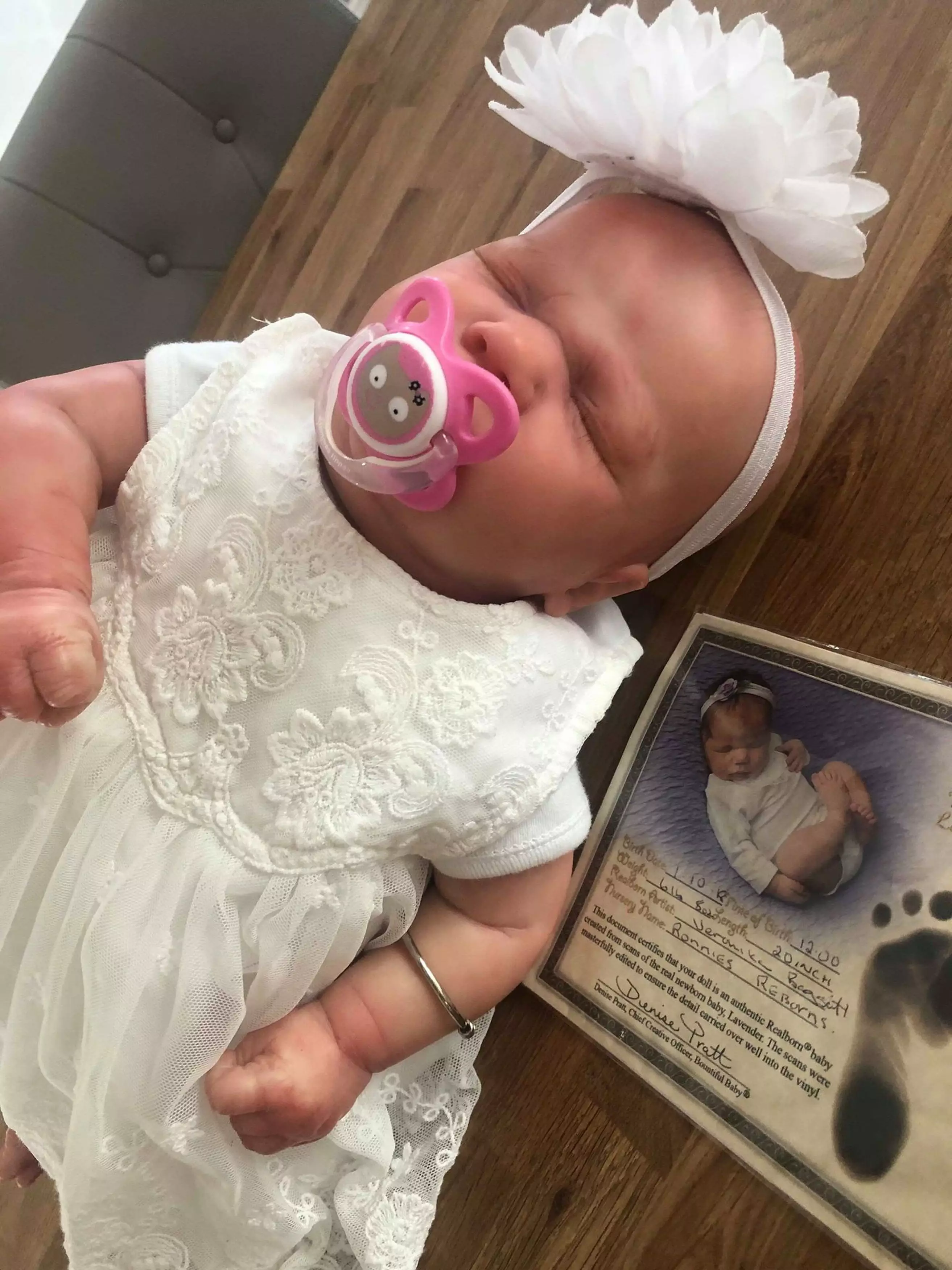 The Reborn Doll is still for sale on Facebook Marketplace