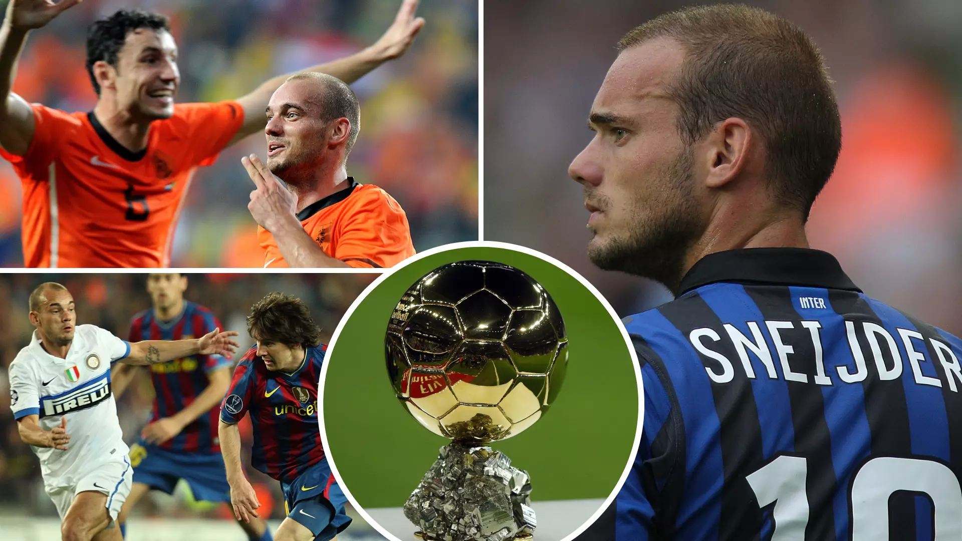 Fan's Incredible Twitter Thread 'Proves' Wesley Sneijder Was 'The Man Robbed Of A Ballon d'Or'