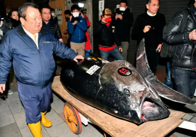 Tokyo Fish Market. Credit; PA