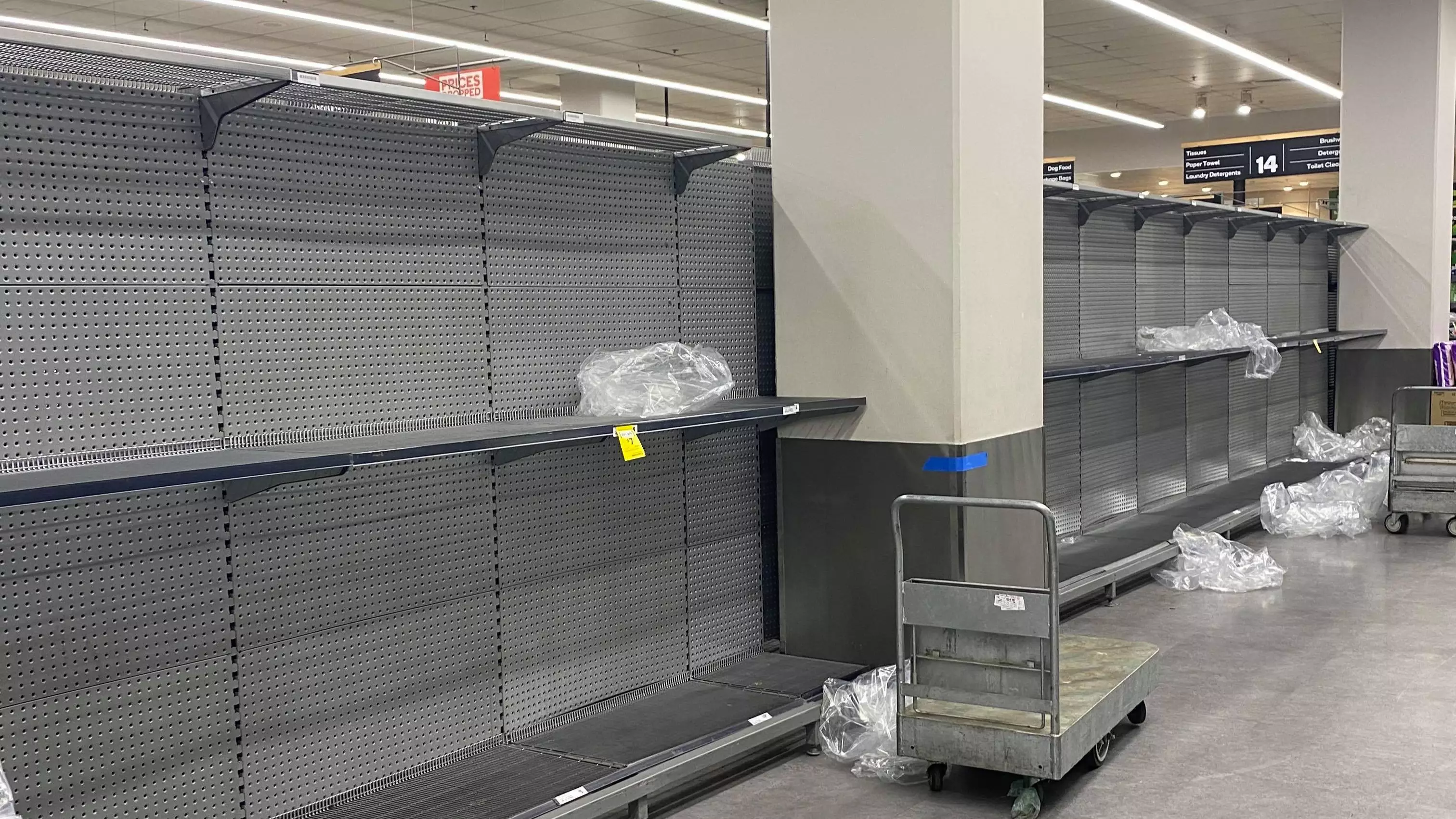 Aussie Supermarkets Are Being Wiped Clean Over Coronavirus Fears