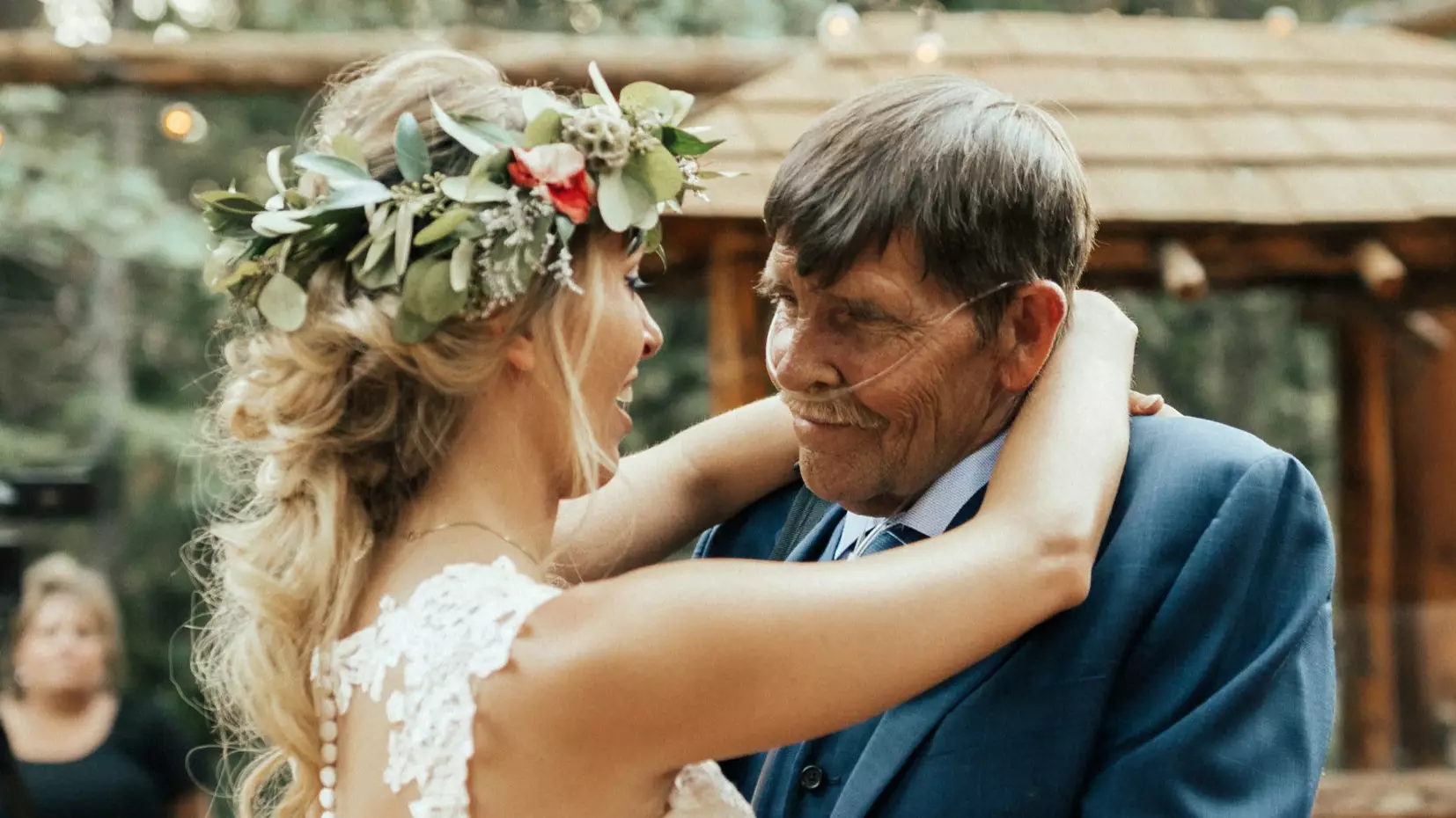 Emotional Moment Bride Dances With Terminally Ill Dad At Wedding 