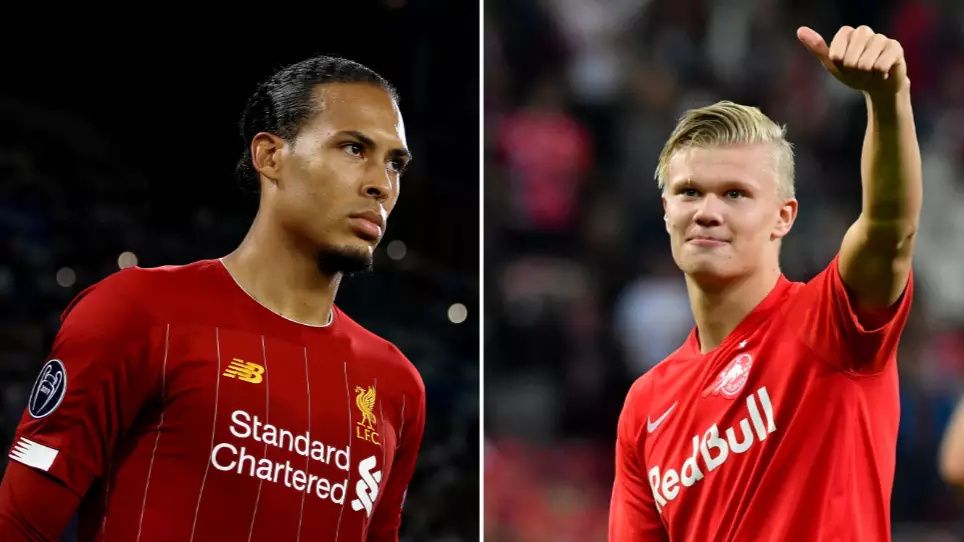 Erling Haaland Hoping To "Trick" Liverpool's Virgil van Dijk In Champions League Clash