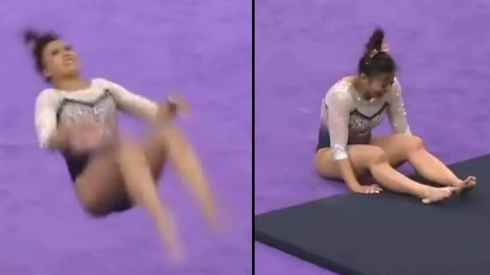 Auburn University Gymnast Breaks Both Legs And Suffers Double Knee Dislocation In Horror Landing
