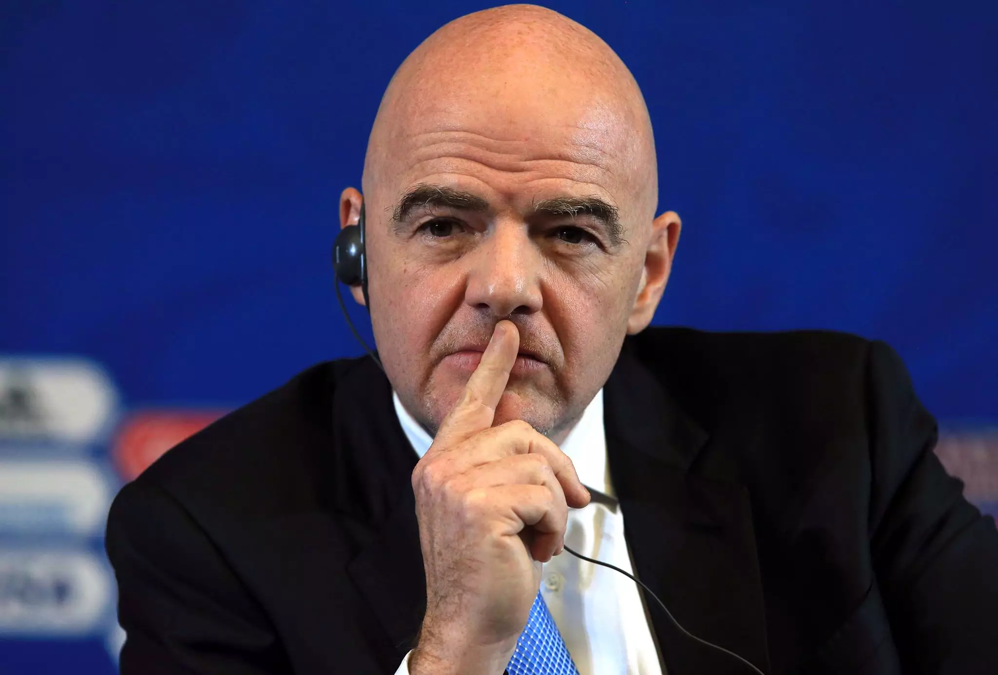Infantino considers the transfer changes. Image: PA Images