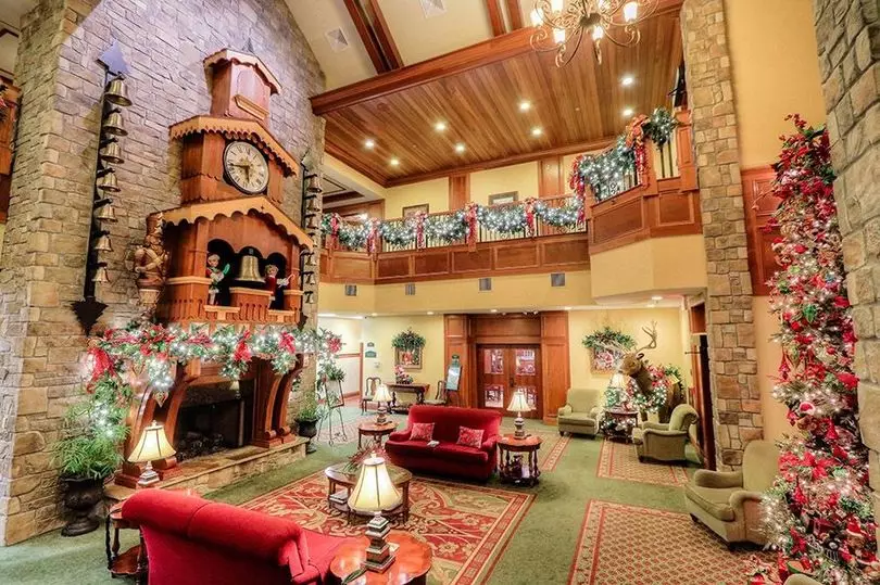 Inside The Inn at Christmas Place (