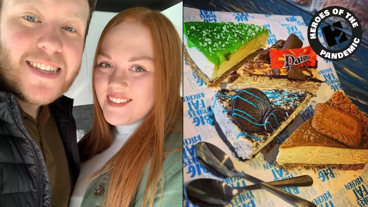 Furloughed Man Sets Up Cheesecake Business After Making Cake For Girlfriend's Lockdown Birthday
