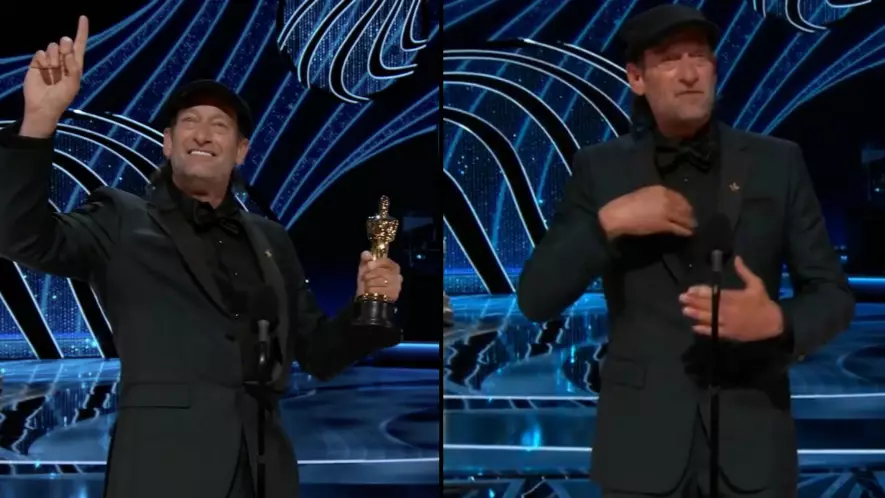 Troy Kotsur Becomes First Deaf Man To Win Oscar