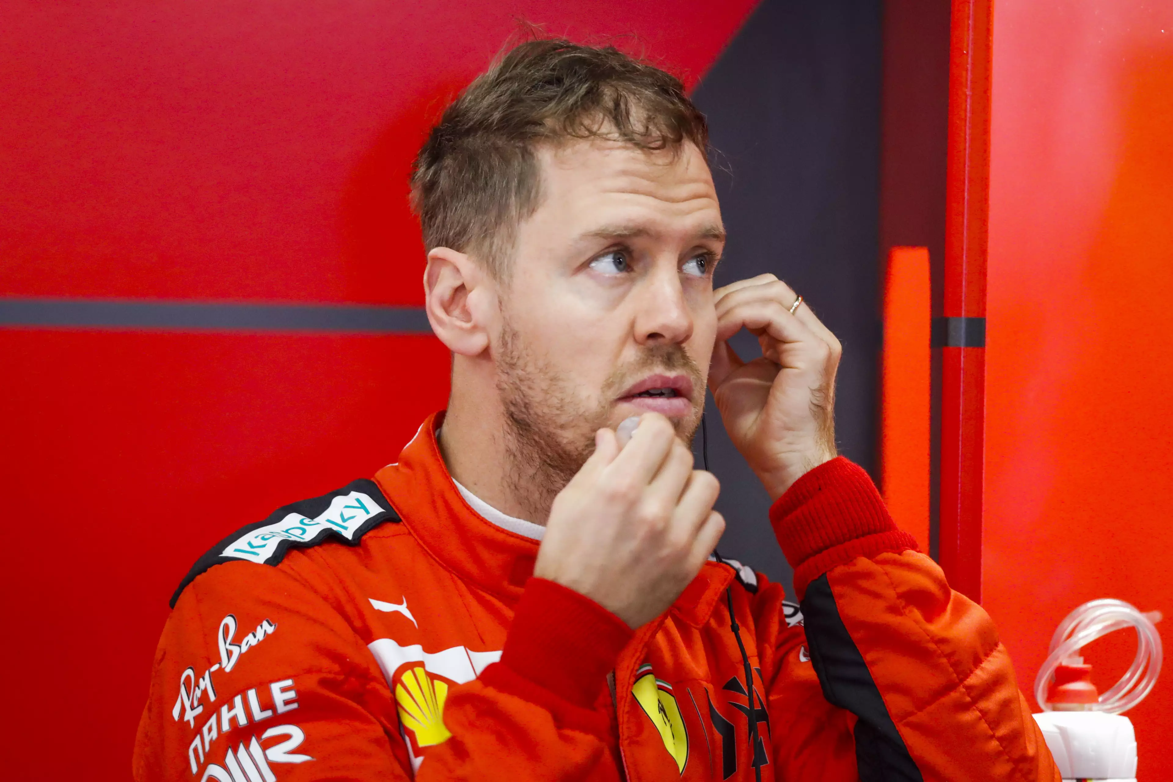 Vettel had a poor 2019 on the racetrack. Image: PA Images