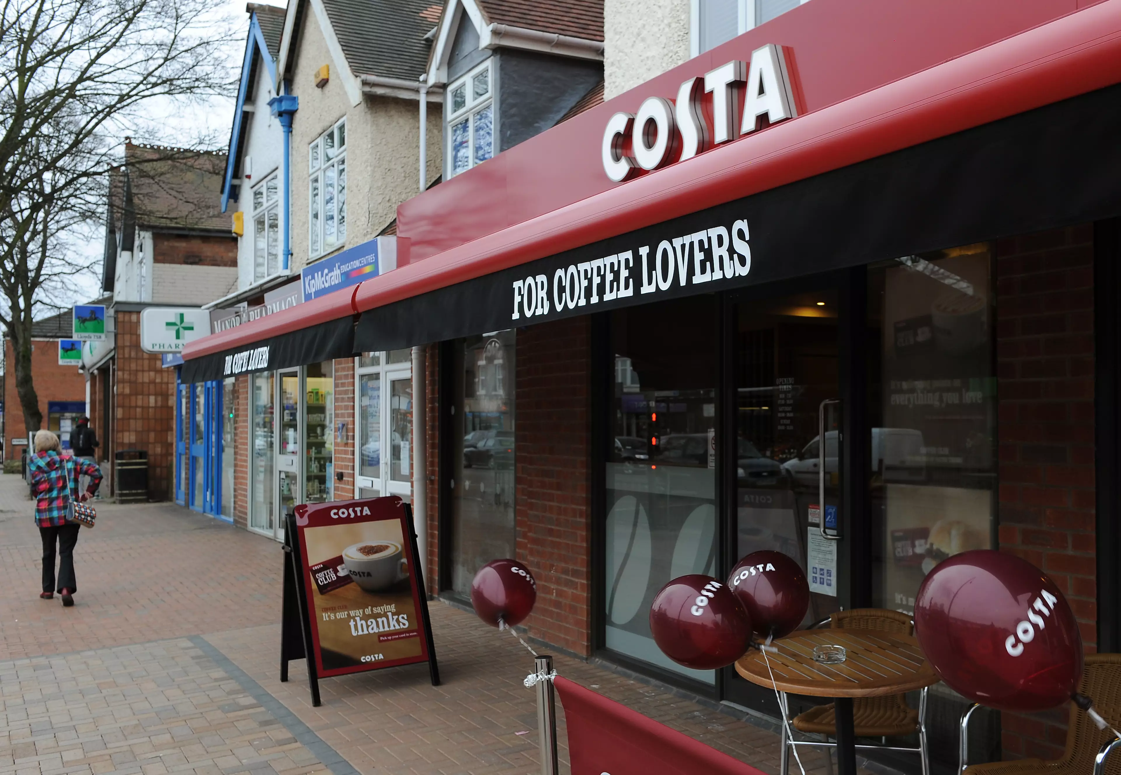 Costa's new autumn menu will include Bonfire Spiced Lattes and Biscoff Muffins