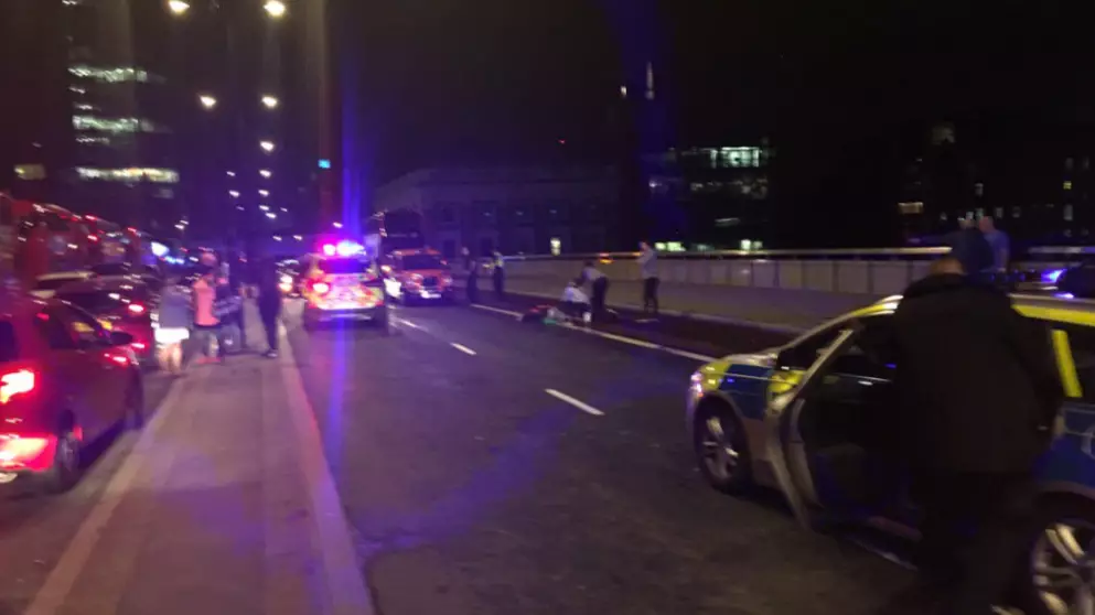 Reports Of Several Wounded After Vehicle Ploughs Into Pedestrians On London Bridge