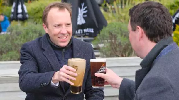 Matt Hancock's Pint Appears To Be ‘S***est Guinness Ever’ In Viral Picture