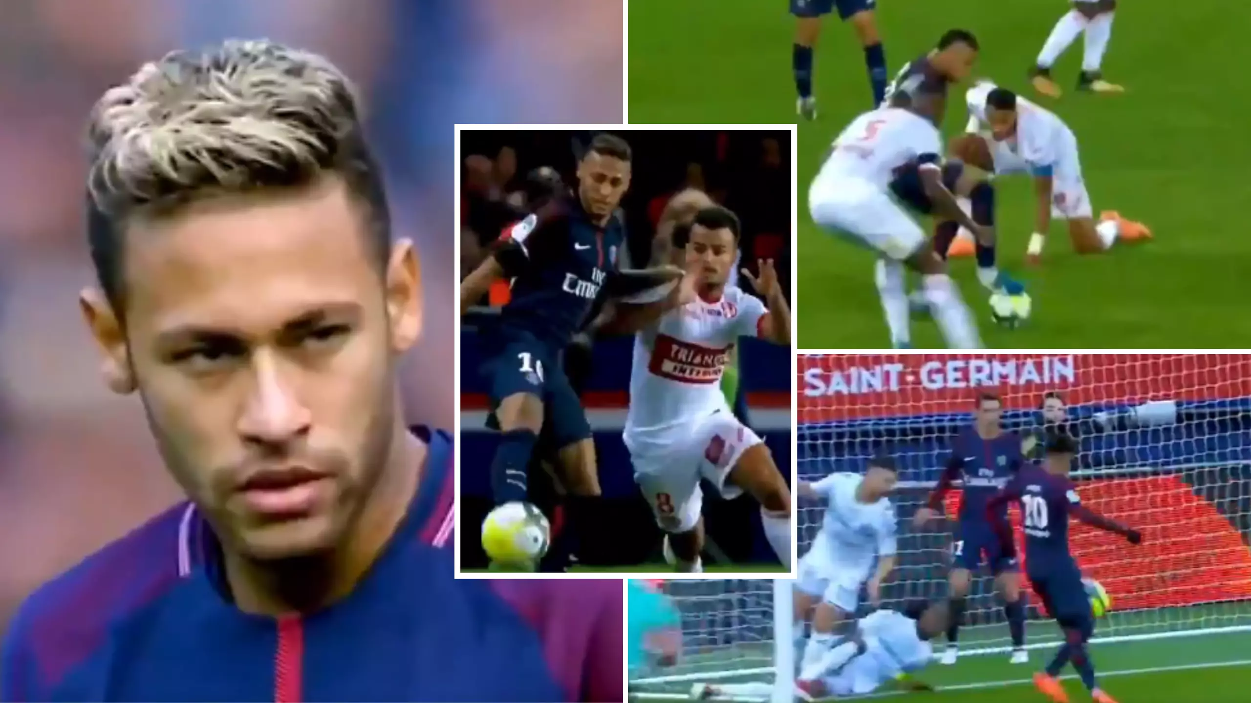 Highlights Of Neymar's Incredible 17/18 Season At PSG Prove Football Comes So Easily To Him