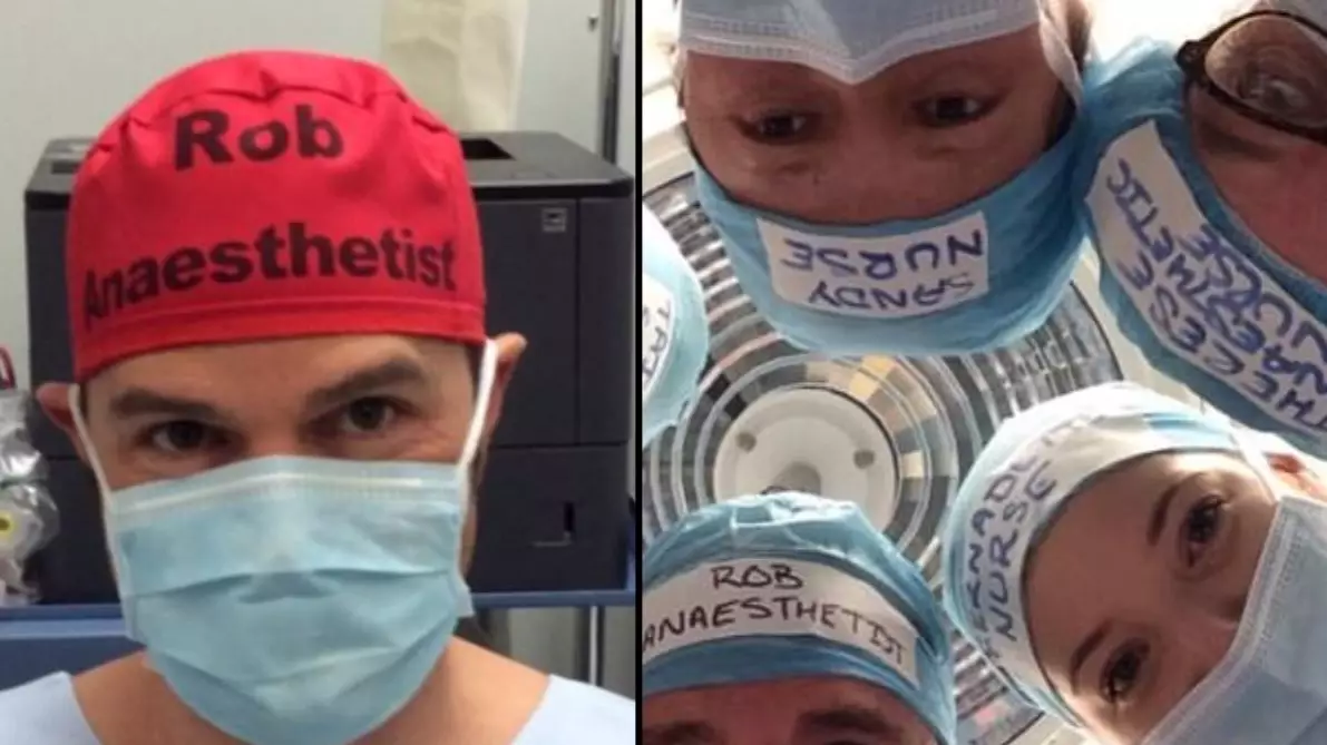 Doctor's Decision To Write Name On His Cap Has Changed Medicine Forever
