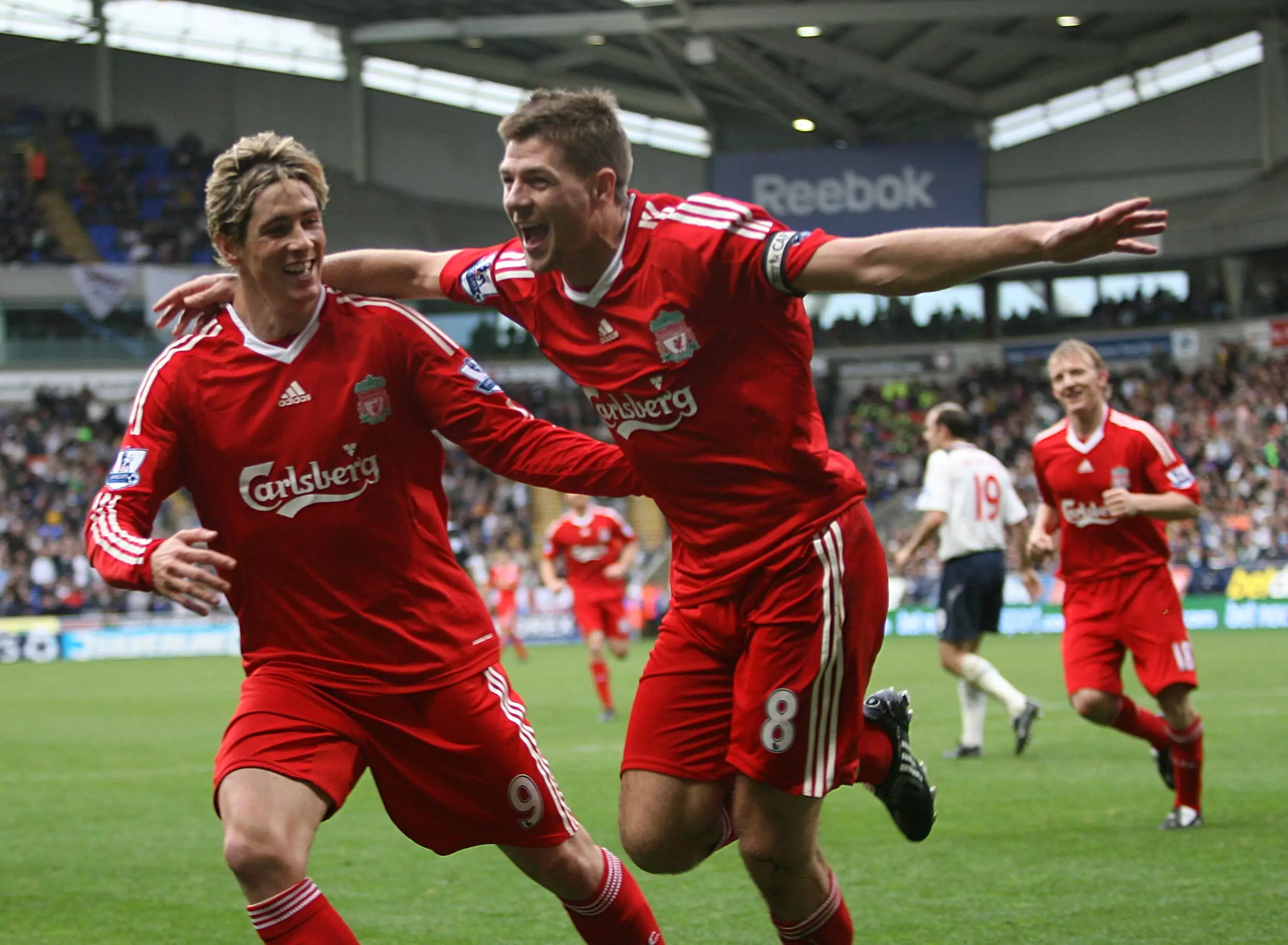 Gerrard and Torres had a great partnership. Image: PA Images