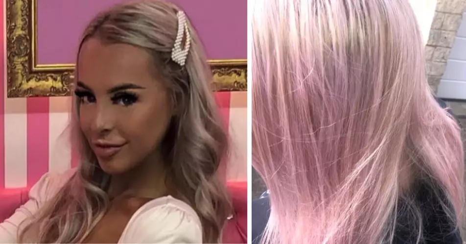 LUSH Bath Bomb Turns Woman's Hair Bright Pink And We Kind Of Love It